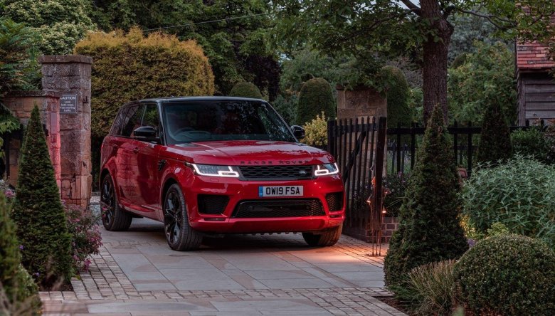 Range rover sport 2020 красный