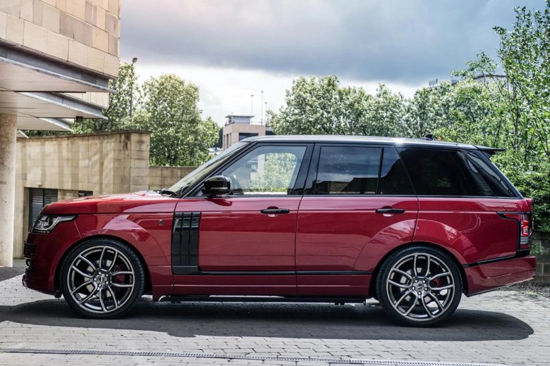 Range rover vogue red