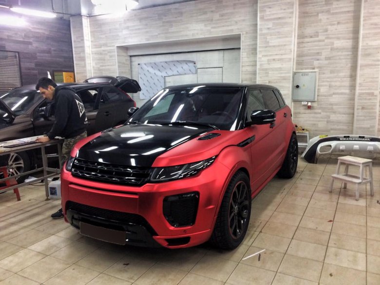 Range rover evoque матовый