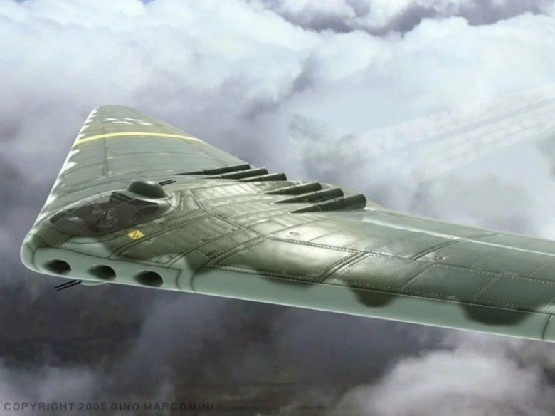 Horten ho 229 стелс бомбардировщик