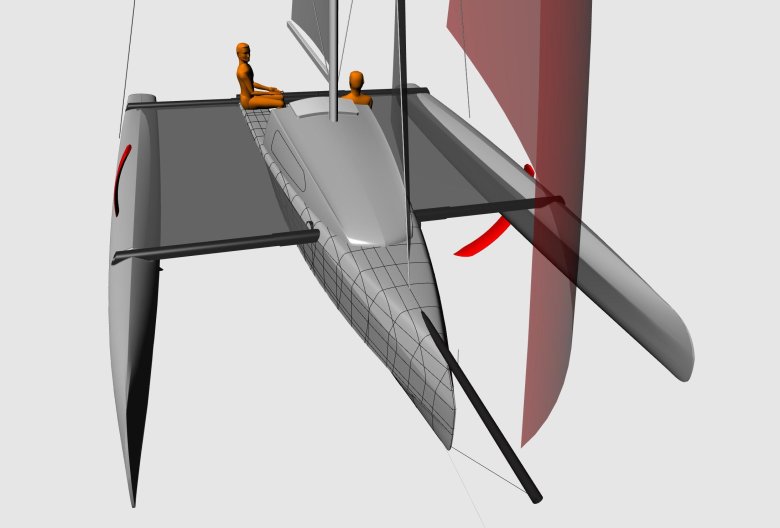 Тримаран tricat 20