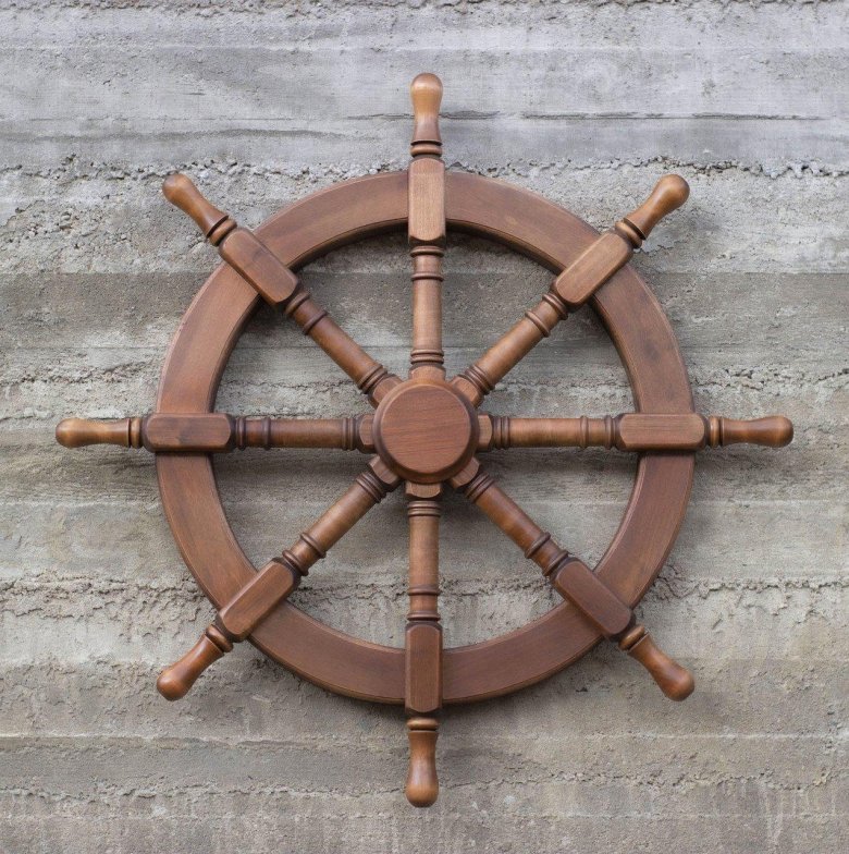 Штурвал декоративный