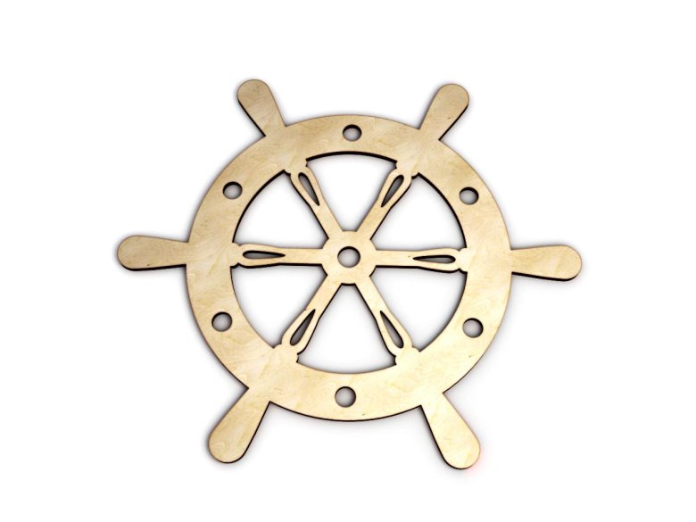 Штурвал из фанеры