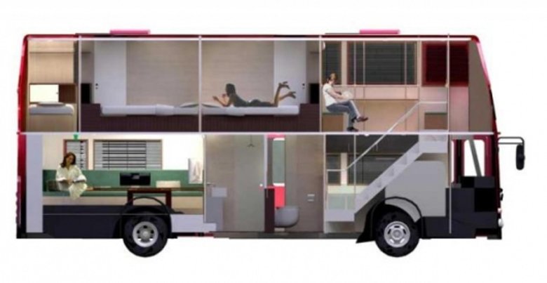 Дом на колесах планировка