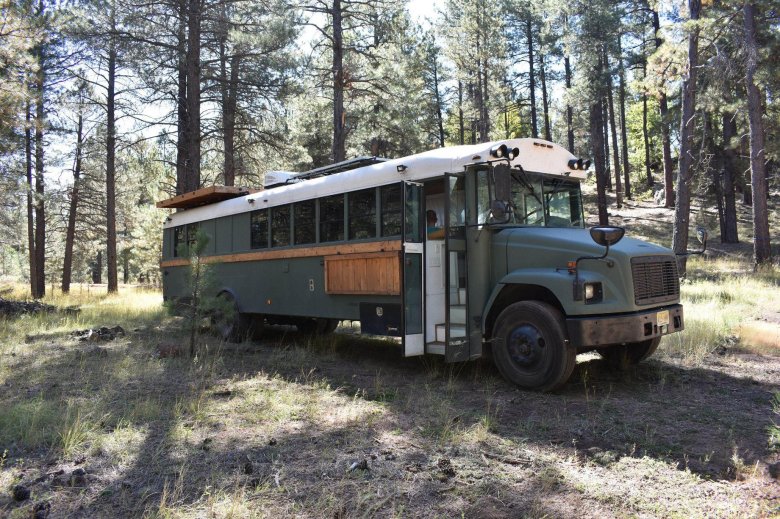 Школьный автобус автодом