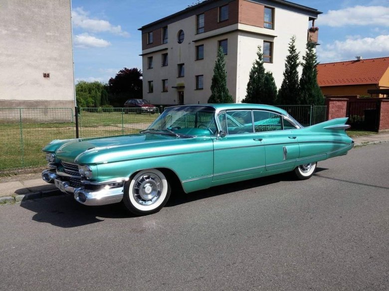 Cadillac deville 1959 купе