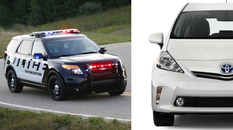Тойота приус полиция
