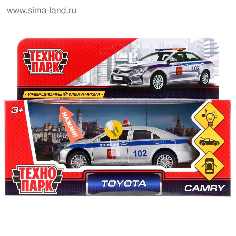 Легковой автомобиль технопарк toyota camry полиция