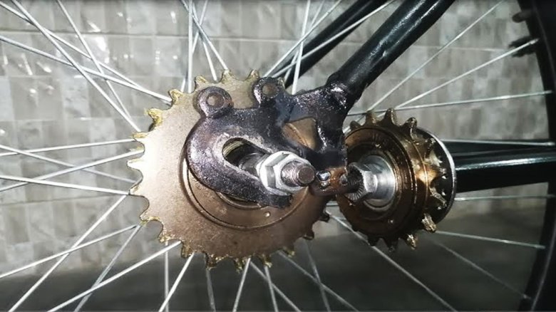 Велосипед с карданной передачей