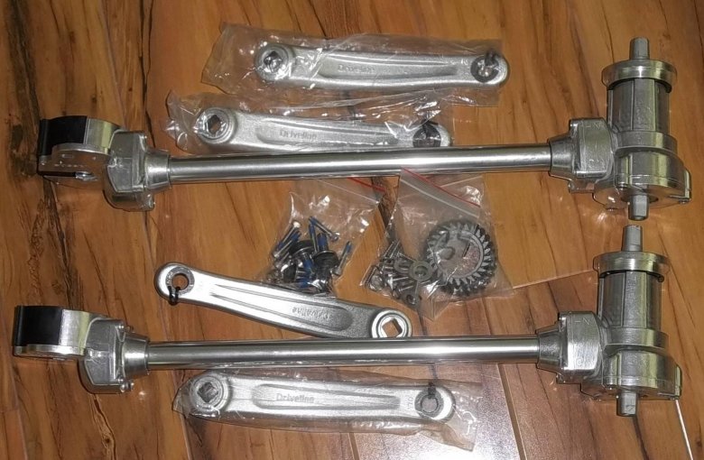 Велосипед с карданным приводом