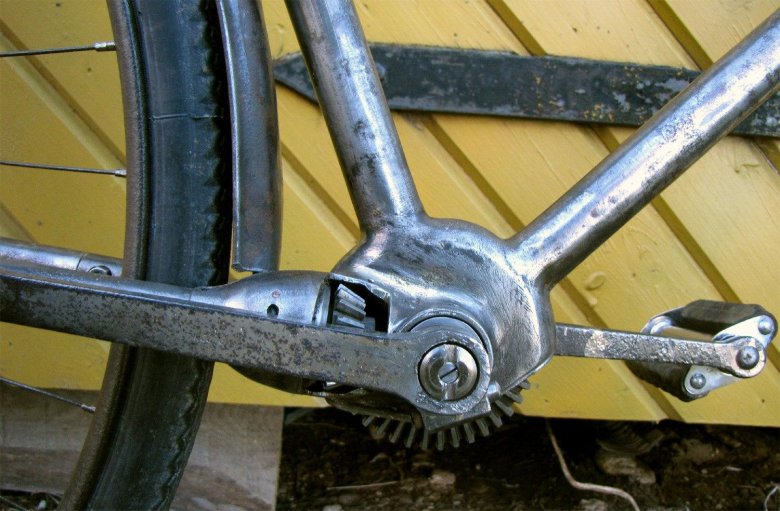 Велосипед с вальным приводом mifa