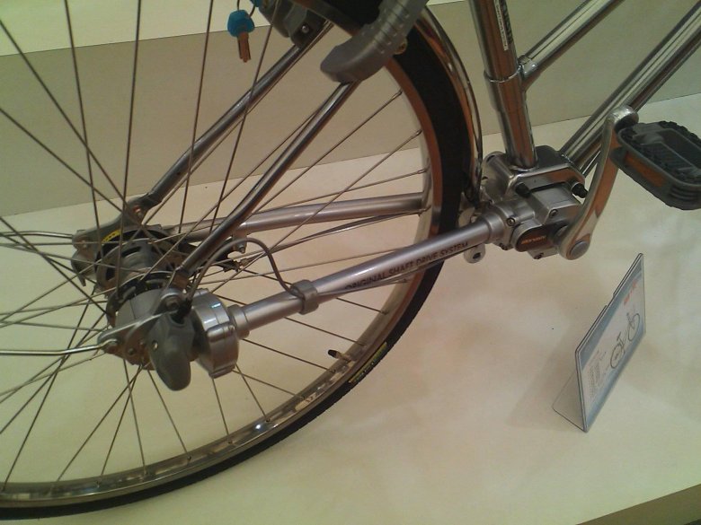 Карданный велосипед mifa