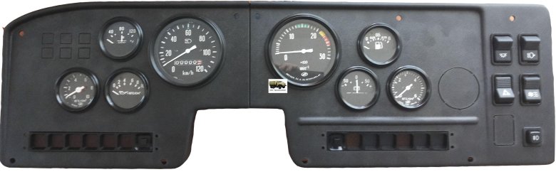 Урал 4320 панель контрольных ламп