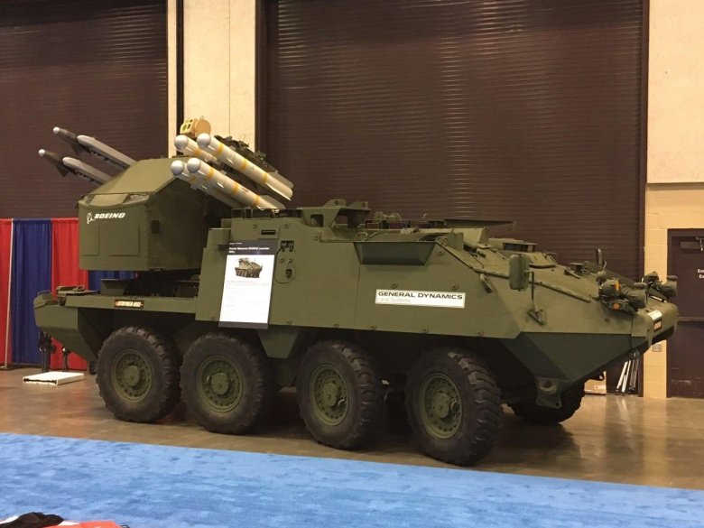 Бронетранспортеров stryker