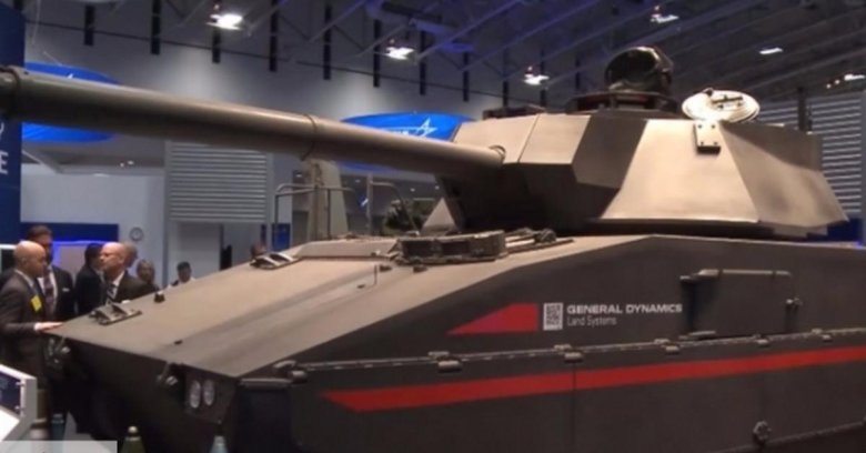 Лёгкий танк general dynamics griffin