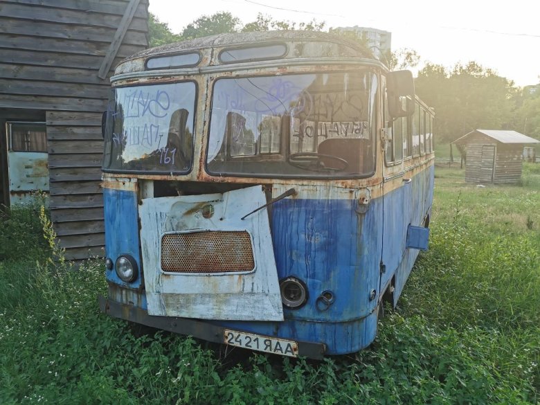 Старые автобусы