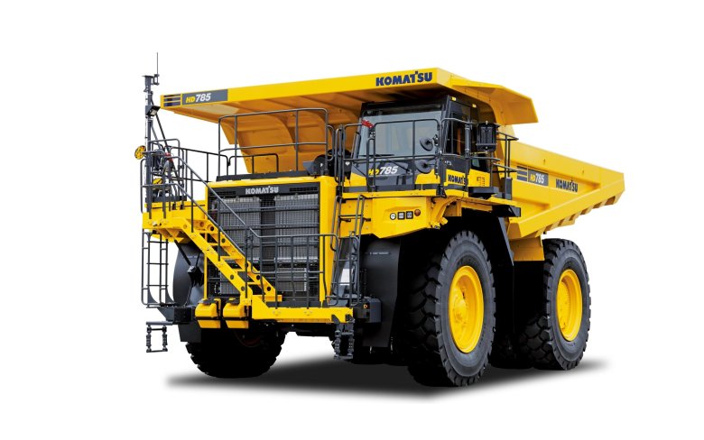 Самосвал komatsu hd785-7