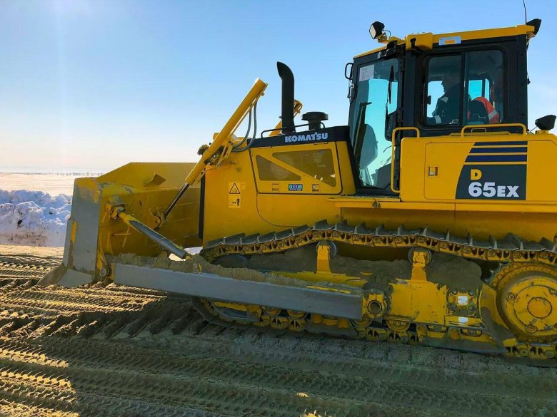 Бульдозер komatsu d155a-5