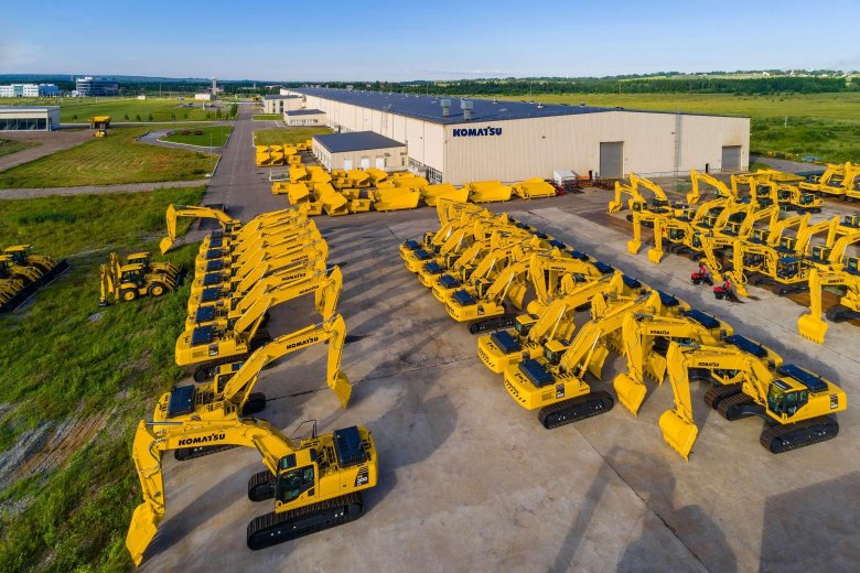 Komatsu manufacturing rus