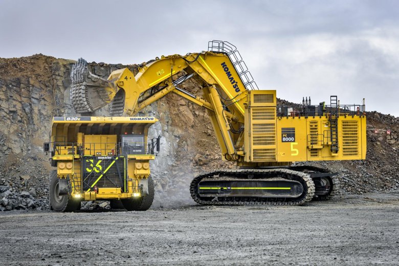 Komatsu pc 5500-6