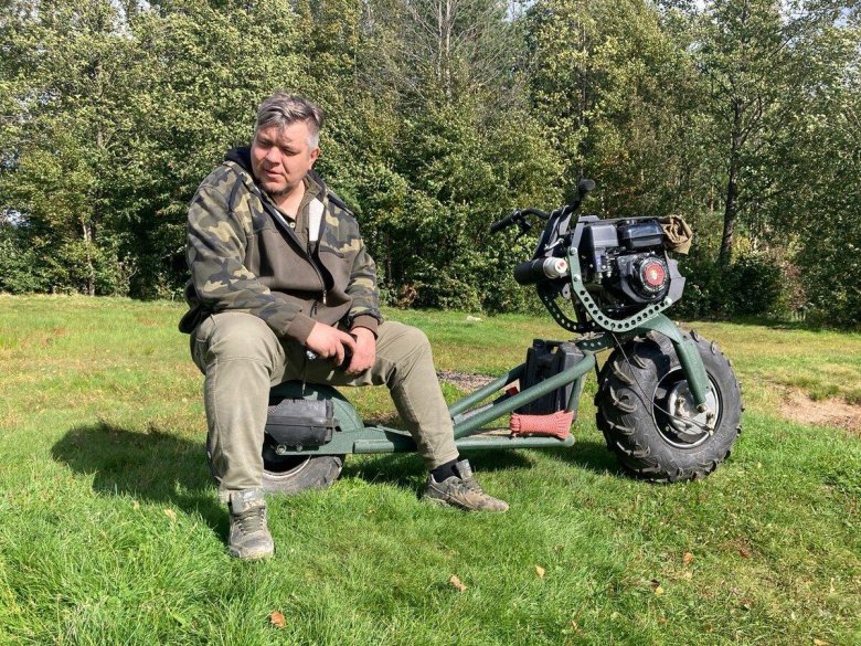 Мотосамокат егерь