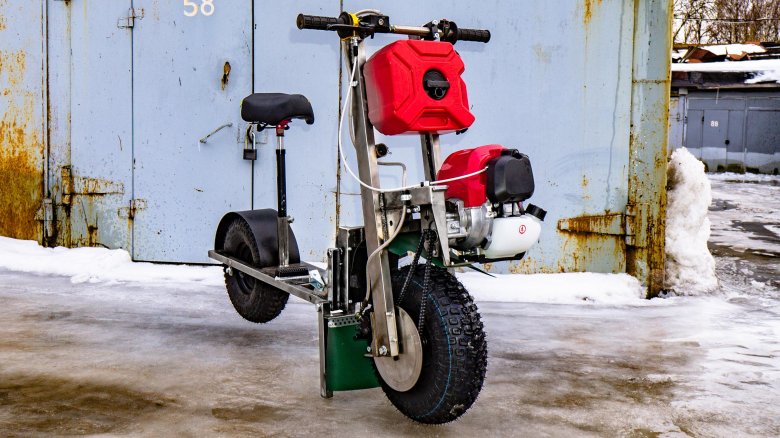 Мотосамокат бензиновый