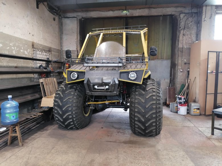 6 колесный снегоболотоход лесник север мд