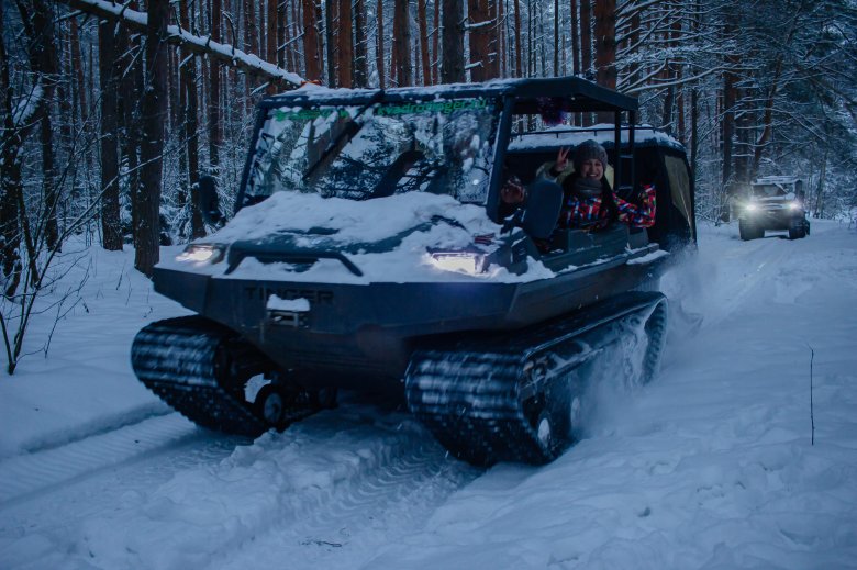 Вездеход амфибия тингер