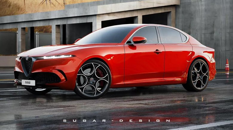 Новая alfa romeo giulia 2023