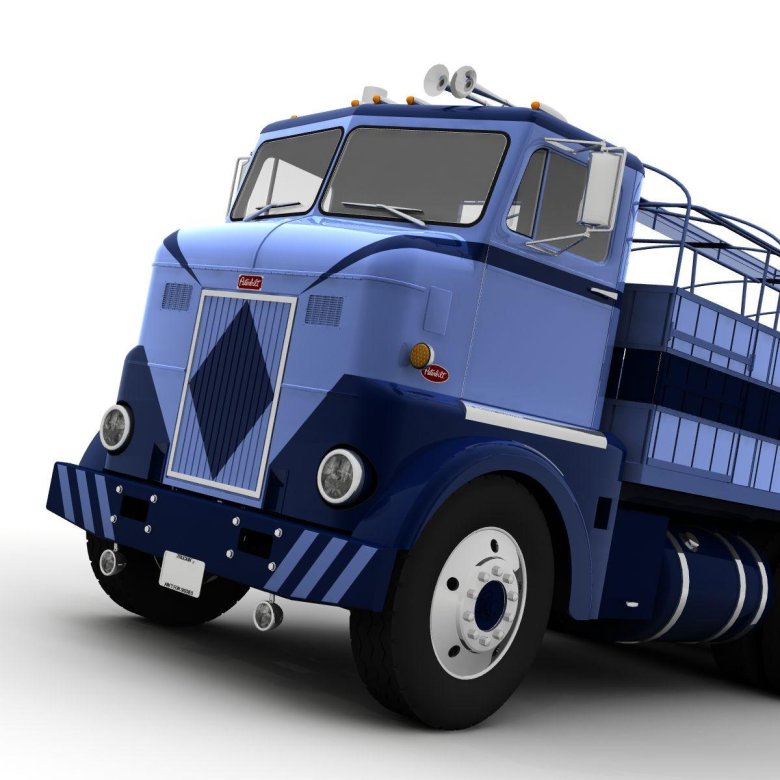 Грузовик 3д модель