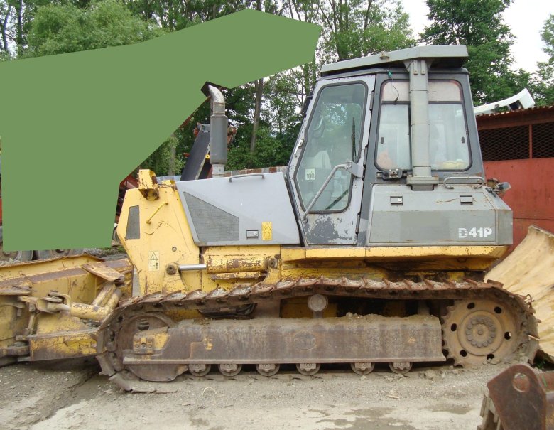 Бульдозер komatsu d41e
