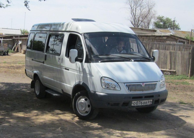 Gaz газель бизнес 3221 пассажирская