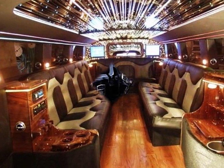 Лимузин изнутри