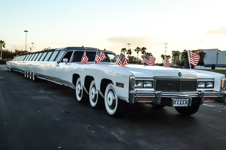 Самая длинная машина