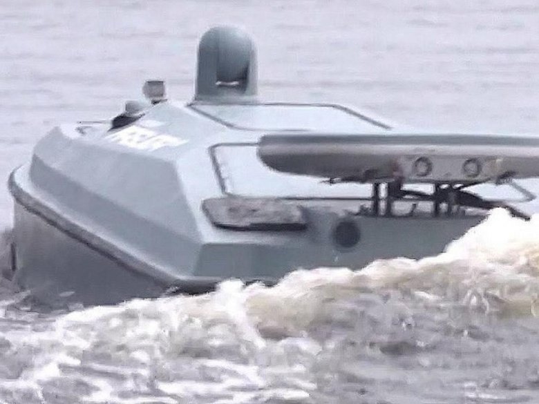 Безэкипажный катер всу