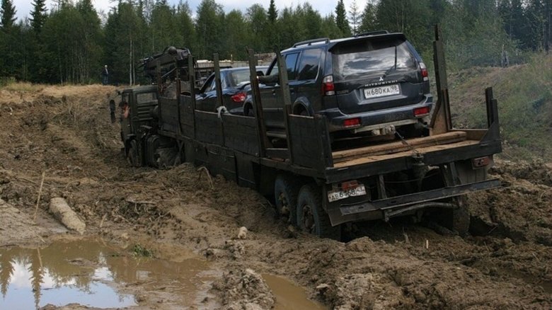 Дороги севера ямал распутица бездорожье