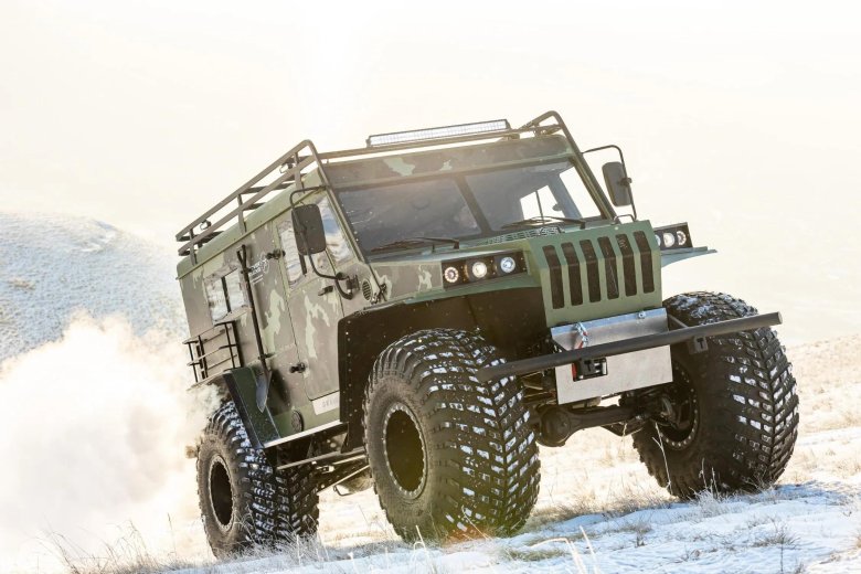 Снегоболотоход север-трак егерь