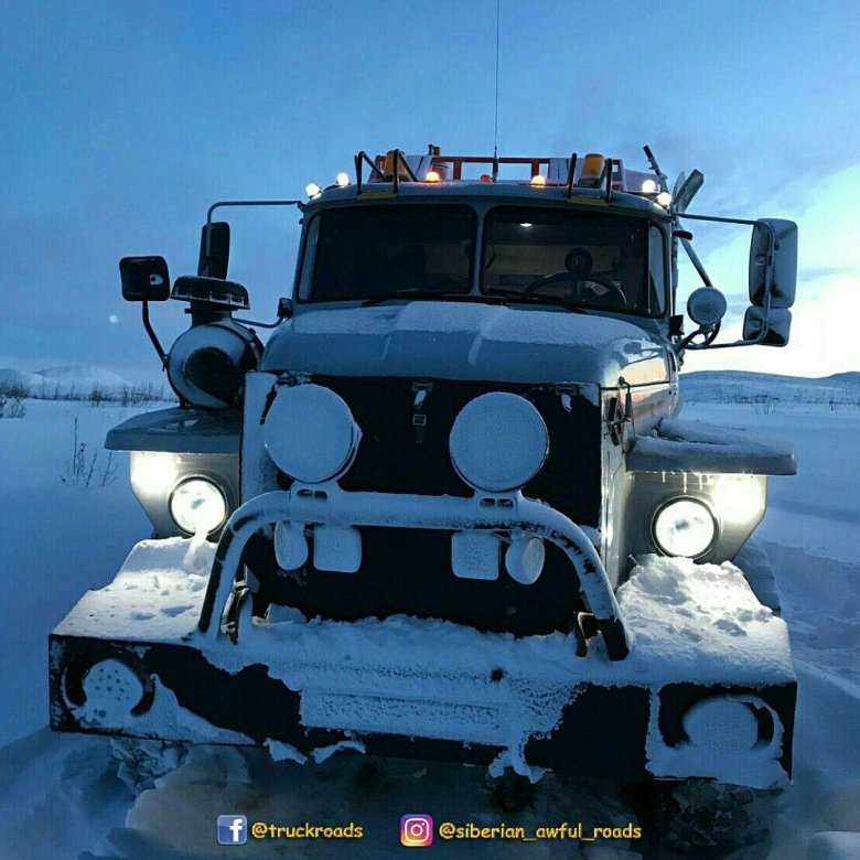 Северный дальнобой зимник якутия