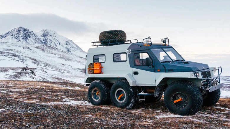 Снегоболотоход трэкол вега