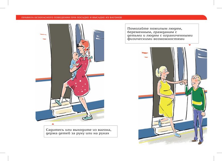 Правила поведения в поезде для детей