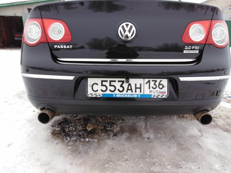 Камера заднего вида volkswagen passat b6