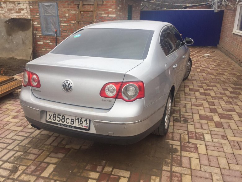 Фольксваген пассат 2007 сзади