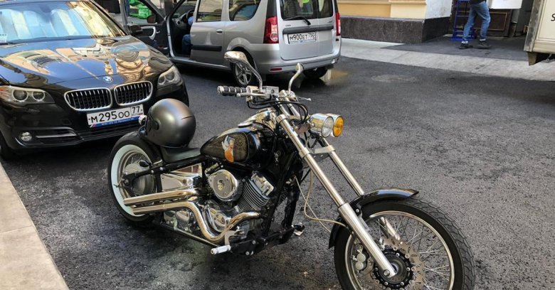 Ямаха драгстар 400 кастом