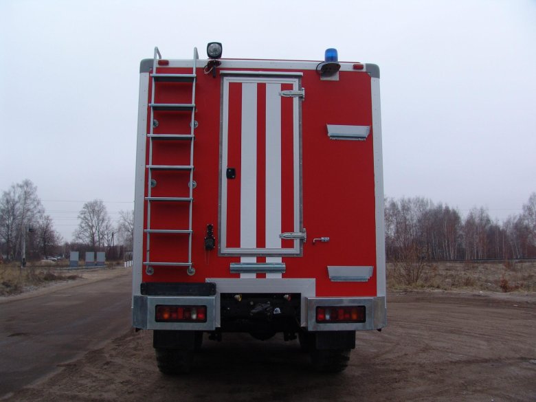 Пожарная автоцистерна урал 43206 некст