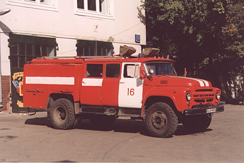 Зил 133 гя пожарная машина