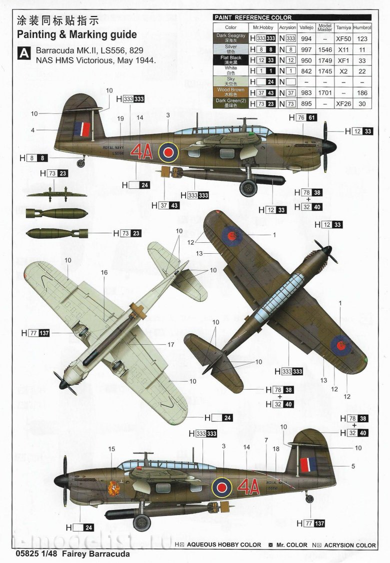Сборная модель самолет