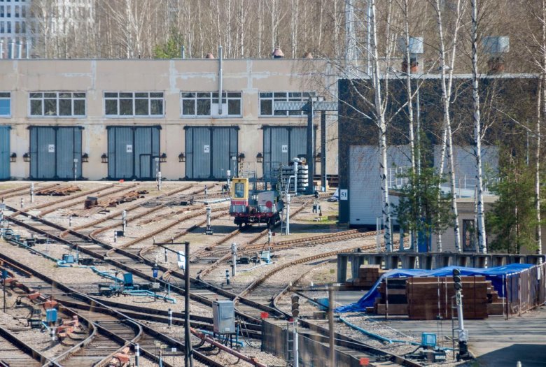 Северное депо метрополитена спб