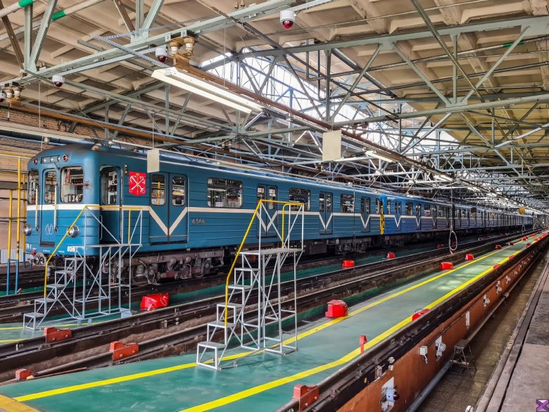 Электродепо автово петербургского метрополитена