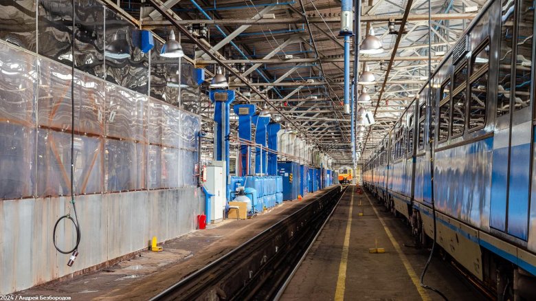 Депо московского метрополитена