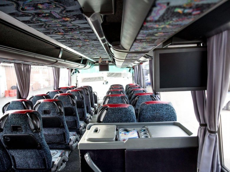 Туристический автобус салон